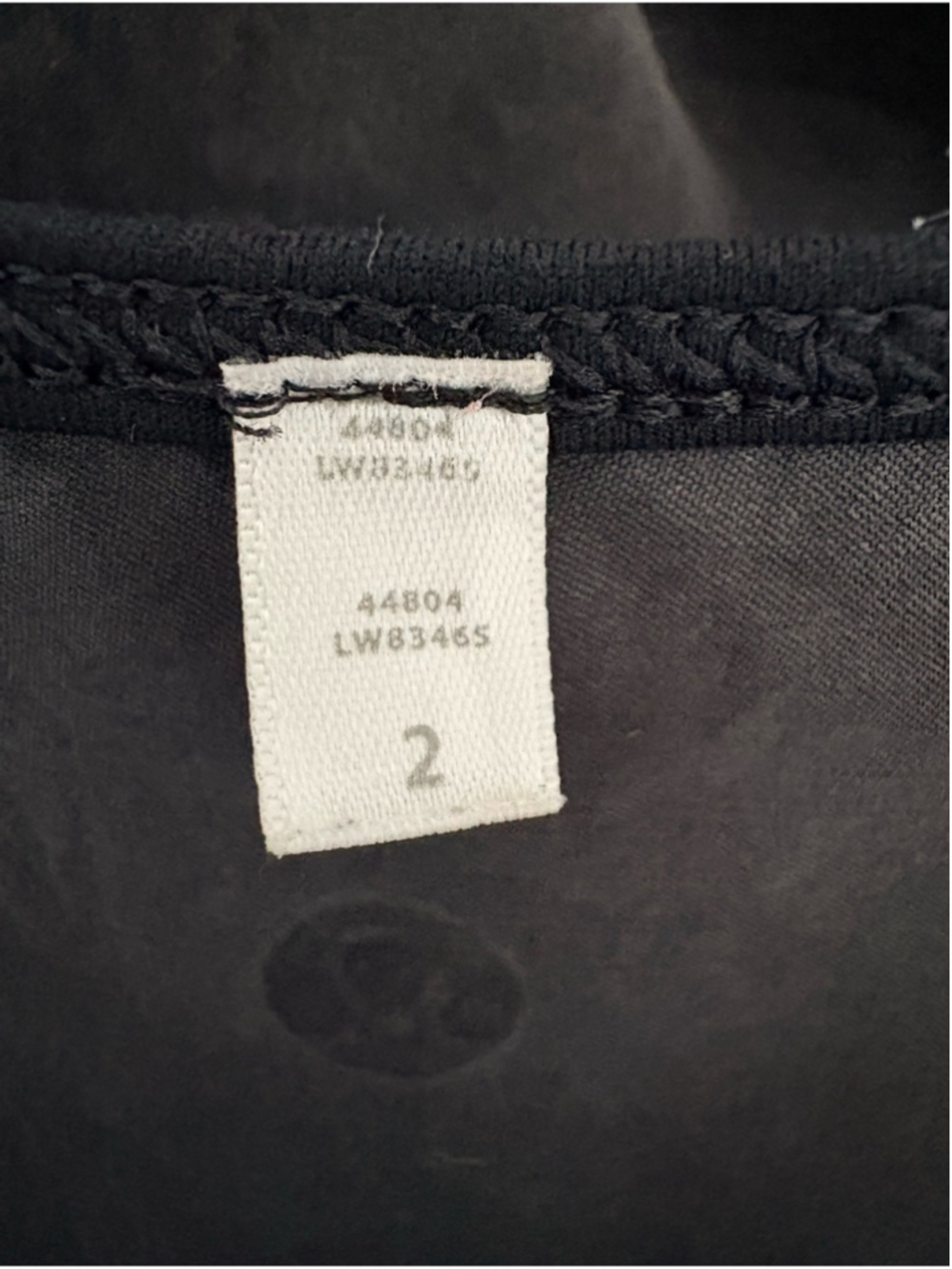 Lululemon Blissed Out Tank Dress Sz 2 Black Gray EUC - Picture 6 of 11